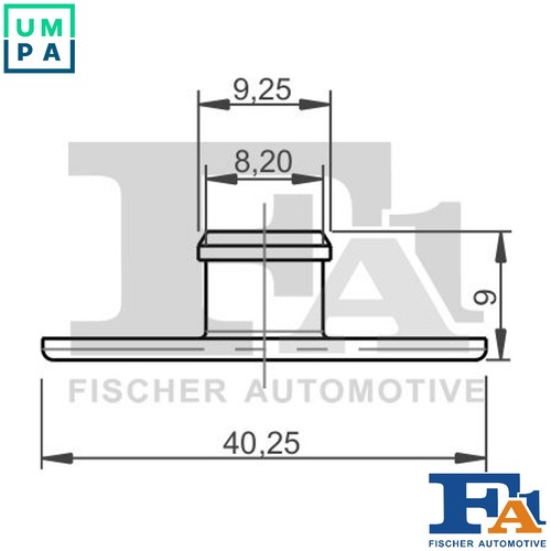 Clip trimprotection strip - clip,