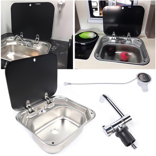 Stainless steel sink kit - rv,