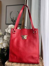 Marks & Spencer leather shoulder bag Red Handbag