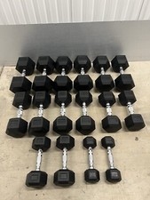 2.5-20kg Hex Dumbbell Set Cast