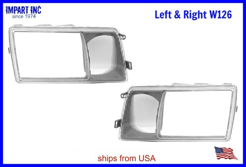 Mercedes w126 head light door - mercedes,