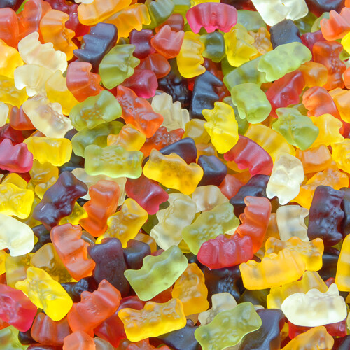 Gummy teddy bears retro - teddy,