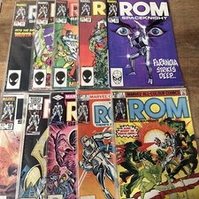 ROM SPACEKNIGHT Marvel Comics BUNDLE TEN ISSUES VARIOUS 1979 - 1984 Good Con