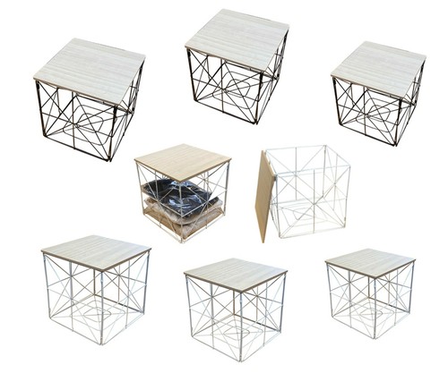 Squar foldable coffee side - foldable,