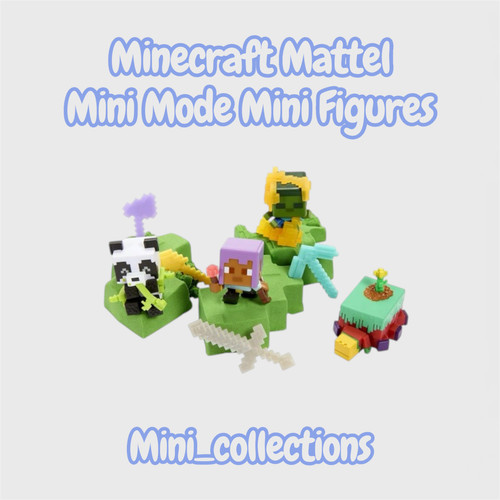 Minecraft mattel mini mode - mattel,