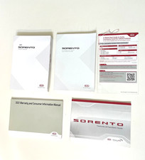2021 KIA SORENTO OWNERS MANUAL OPERATORS USER GUIDE BOOK WITH OEM CASE
