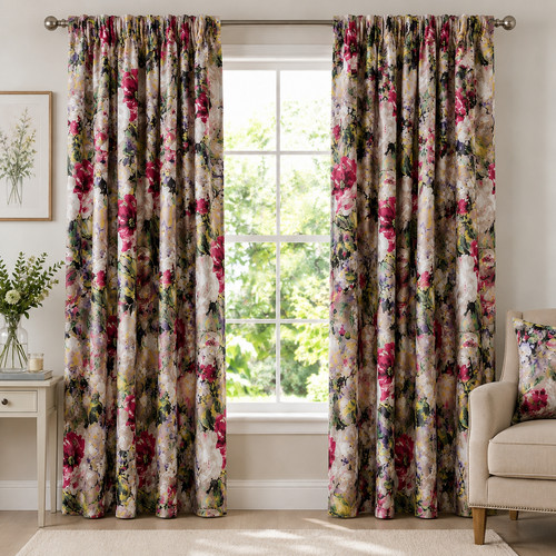 Floral painterly thermal - painterly,