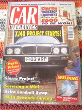 CAR MECHANICS MAR 1997 XJ40