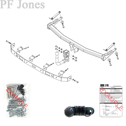 Pct towbar for volkswagen - for,