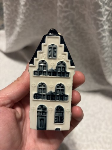 Klm blue delft house empty - blue, #18