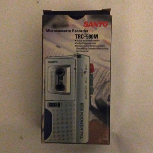 Sanyo trc 590m handheld - sanyo, trc-590m