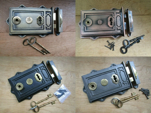 Cast iron door lock - cast,