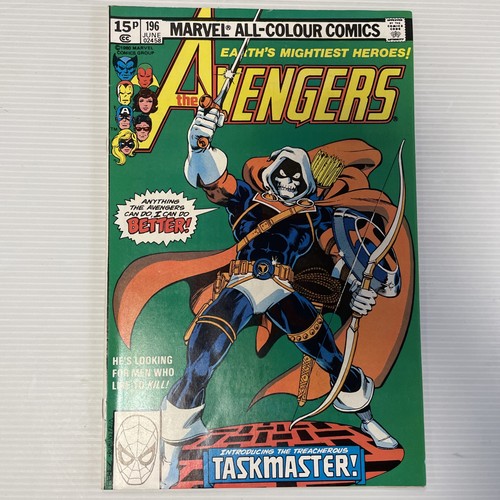 Avengers 196 1980 1st - avengers,