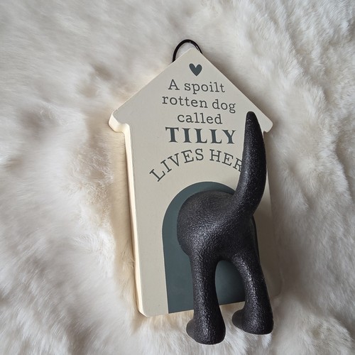 Personalised tilly dog tail - tilly,