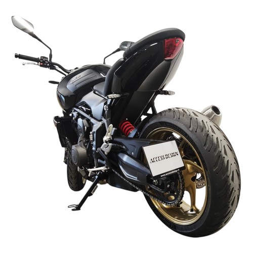 Side mount license - side, plate