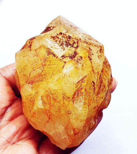 Natural yellow beryl - yellow, rough