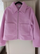 Ladies Next Short Pink Jacket. Size Sml. New Without Tags.