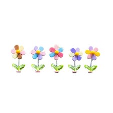 5Pcs Car Dashboard  Flower