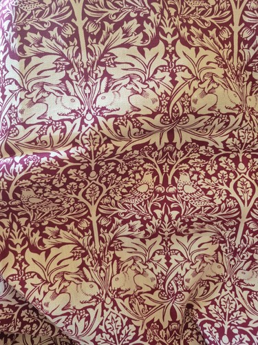 William morris fabric remnant