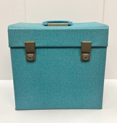 Vintage record case vinyl - case,