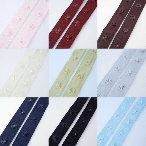 Plastic snap popper 20mm tape - popper,