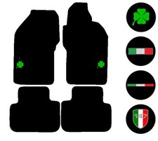 Fits Alfa Romeo 147 Selespeed 01-06 Tailored Car Mats Quadrifoglio Italian Badge
