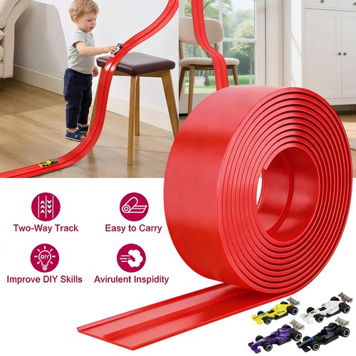 Flexible race track toy - track,