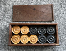 Set Of Vintage Antique Turned