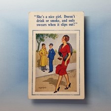 Donald McGill Comic Postcard