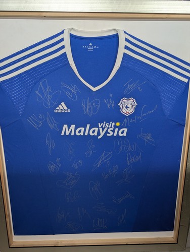 Rare cardiff city signed - cardiff,