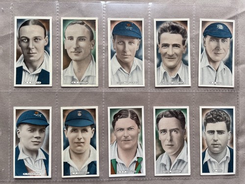 Ardath cigarette cards cricket - ardath,