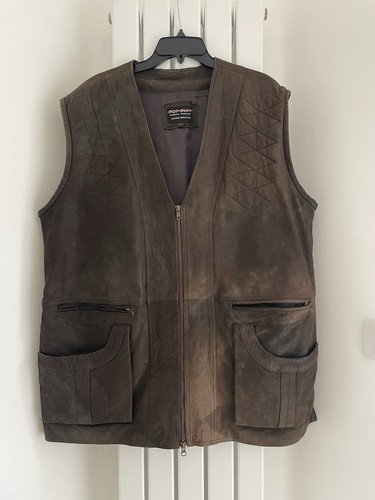 Men top gun - brown, nubuck