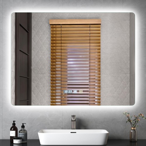 Bathroom led mirror with - bathroom,