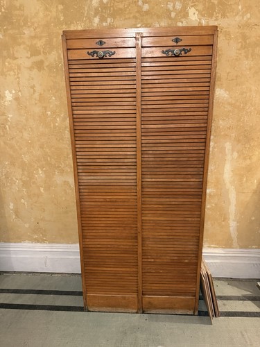 Vintage oak and plywood - oak,