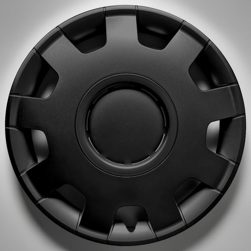 Black wheel trims hub - black,