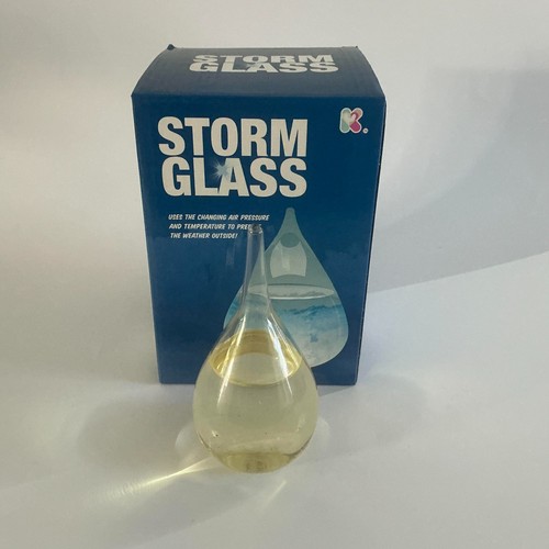 Storm glass weather predictor - glass,