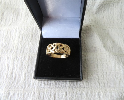 Vintage heavy 9ct yellow - 9ct,