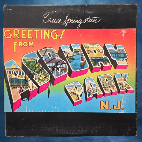 Bruce springsteen signed - springsteen,