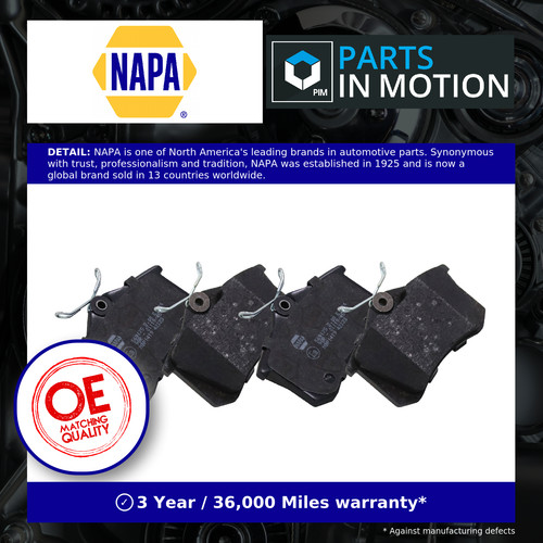 Brake pads set fits - set,