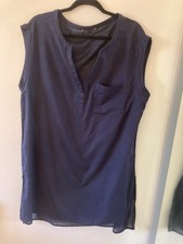 M&S Collection Navy Cotton