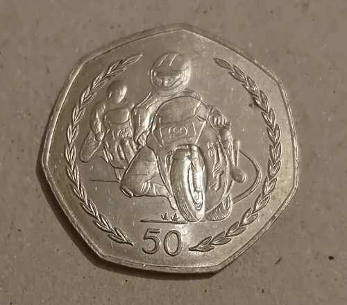 1997 isle man iom 50p - iom, fifty