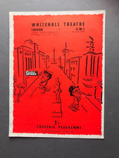 Vintage 1950s Simple Spymen Programme Brian Rix Leo Franklyn