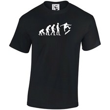 Evolution of skating T-shirt tshirt novelty skater gift all sizes adults & kids
