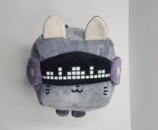 Pet Simulator X Techno Cat with Visor Headphones Plush Only *NO CODE*