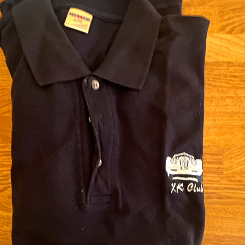 Worn jaguar club black polo - worn,