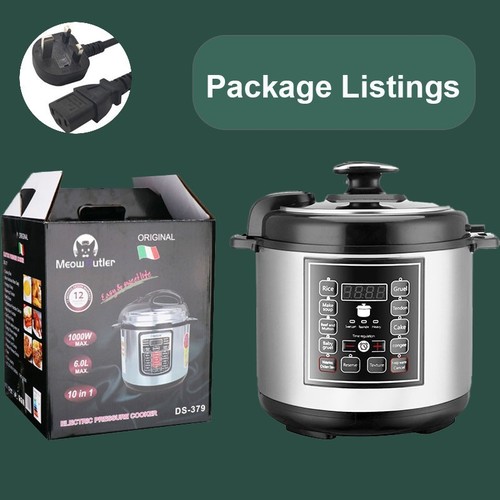 Electric pressure cooker - 6l,