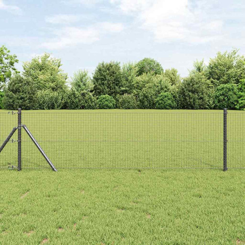Fence post steel grey - post, 2500