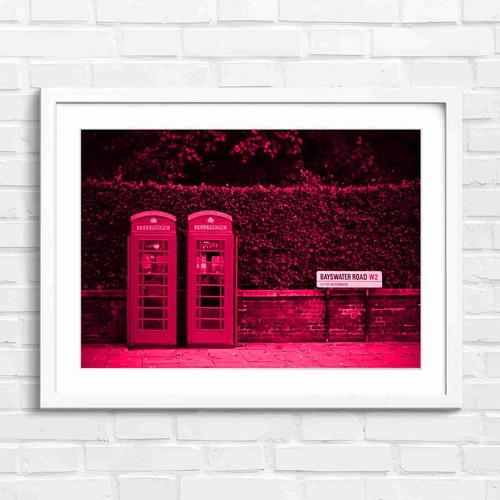 London red phone booth street - booth,