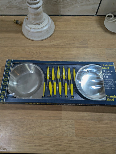 14pc stainless steel pickle - stainless,
