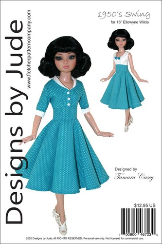 1950 swing doll - 1950's,